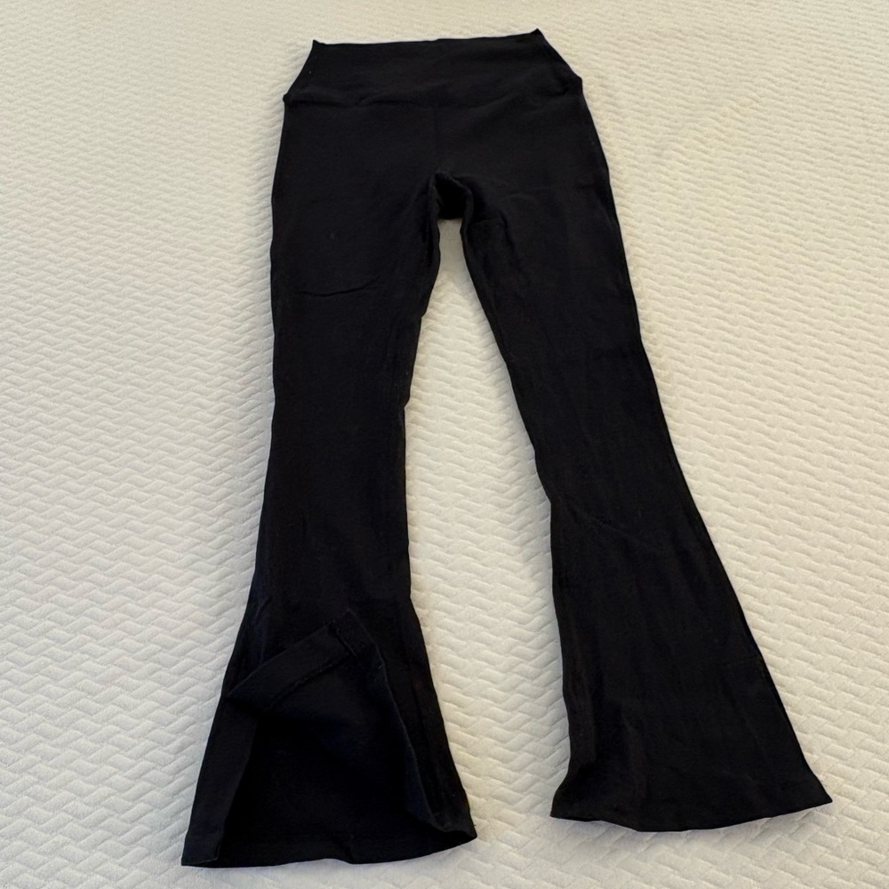 Splits59 Black Flared Leggings